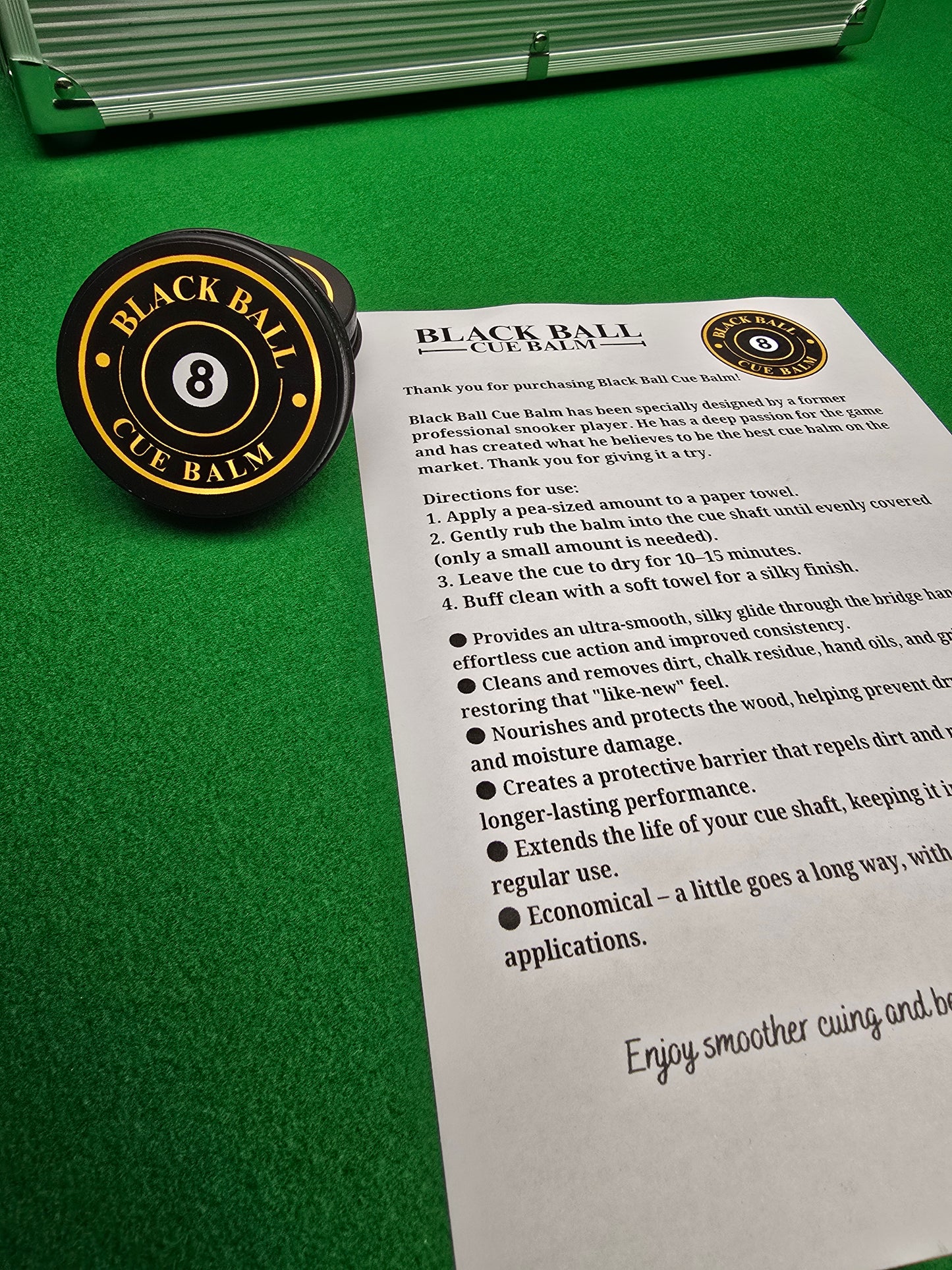 Black Ball Cue Balm