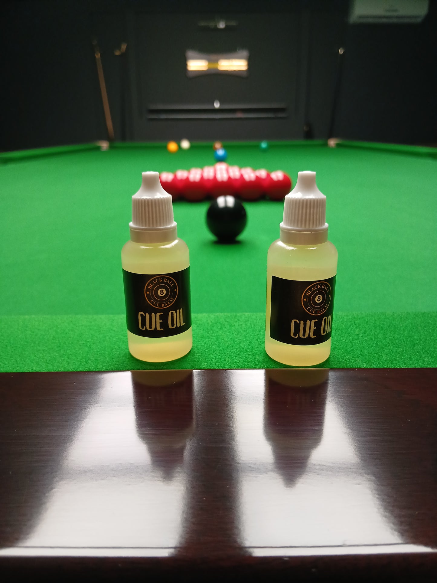 2x Black Ball Cue Oil Bundle