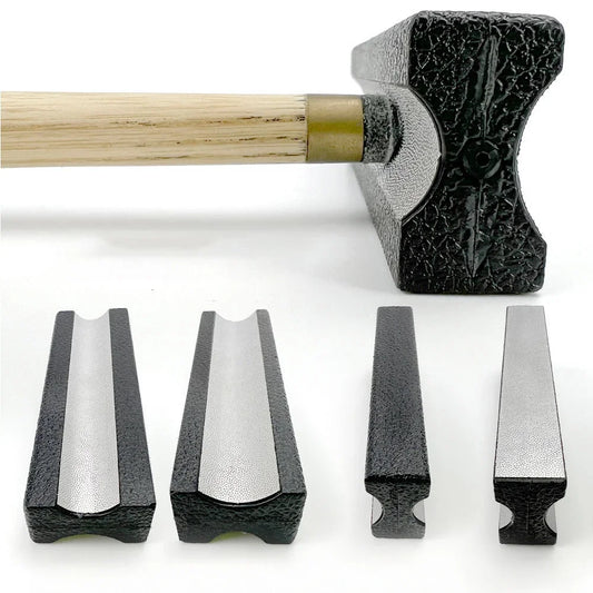 Billiard Cue Tip Shaper Scuffer Grinder, Pool Snooker Cue Repair Tool, Multifunctional Burnisher
