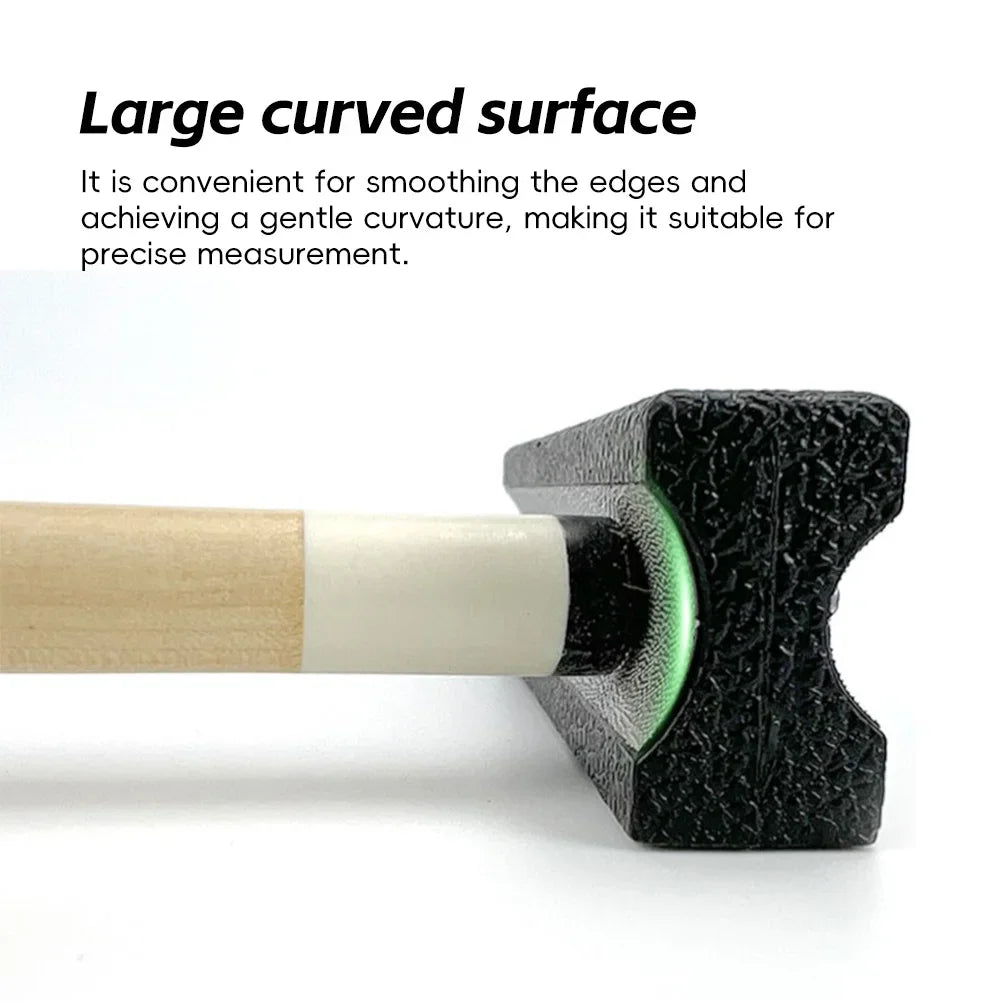 Billiard Cue Tip Shaper Scuffer Grinder, Pool Snooker Cue Repair Tool, Multifunctional Burnisher